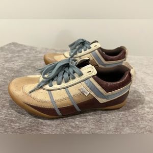 Pony Dash Womens Size 7 Blue Brown All Terrain Running Athletic Low Top Shoes